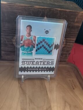 2023-24 NBA Hoops Brandon Miller Rookie Sweaters Rookie Card Hornets
